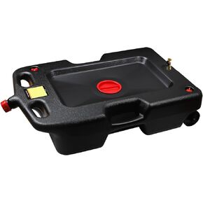 Aain AA075 15 Gallon Oil Drain Pan - 58 Quart Large Opening with Seal Cap for Easy Access and Leak-Free, Screw Vent for Smooth Oil Pour Out - Ideal Oil Change Pan for Cars and Trucks