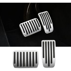Carwiner Foot Pedal Pads Set for Tesla Model 3 Model Y Performance Aluminum Pedal Covers Accessories