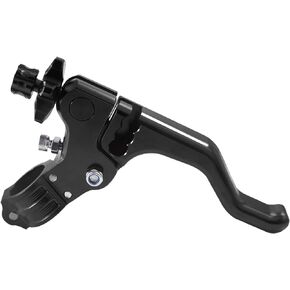 Motorcycle CNC 22mm 7/8" Stunt Short Clutch Lever Clutch Handlebar Easy Pull for crf250r crf450r crf250x crf450x crf230f Most Motorcycles Dirt Pit Bike (Red)