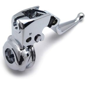 HTTMT MT436-BK Black Clutch Lever Mount Bracket Clutch Bracket Compatible with Harley Dyna Super Glide FXD Softail Deluxe FLSTN Night Train FXSTB