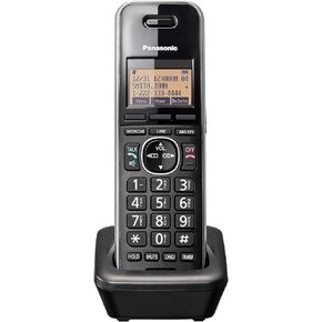 Panasonic Office Phone System, Corded Base Station with 4-Lines Expandable with Up to 10 Compatible Panasonic Business Phones Wirelessly - KX-TGW420B (Black)