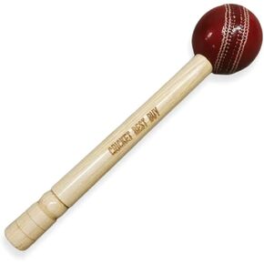 Cricket Best Buy CBB Cricket Bat Mallet - Cricket Bats Wooden Mallet Hammer Leather Ball, Heavy Duty Knocking Mallet Bat Hammer with 13 Inches Handle, Wooden Mallet