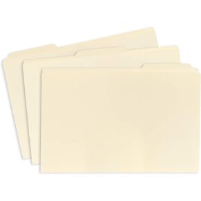Blue Summit Supplies 11x17.5 Manila File Folders, Heavy Duty 14 PT Paper, for Prints, Plans, Drawings, Engineers, and Construction Organization, Bulk 50 Pack