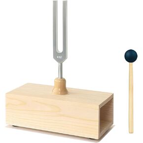 Tuning Fork Activator for Sound Healing – Maximizes Vibration & Sustained Tone with Minimal Noise, Made of Vulcanized Rubber in Kuwait