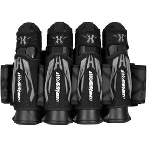 HK Army Zero G 2.0 Paintball Harness 4+3 Pod Pack - Black/Grey