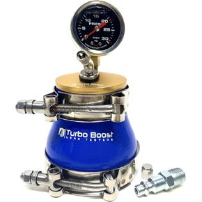 Turbo Boost Leak Testers 2" for 2" Turbo or Intake Pipe - Universal Tester Test Kit - Test Upto 30 PSI - Premium - 6061 Aluminum - Restore Power!