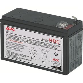 APC UPS Battery Replacement, RBC2, for APC Back-UPS Models BE500R, BK300C, BK350, BK500, BK500BLK, BK500M, BK500MC, BK500MUS, and SC420, SU420NET black