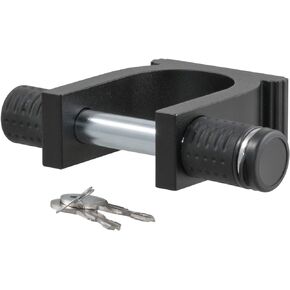 CURT 23255 5th Wheel Trailer Lock for 2-Inch King Pin, CARBIDE BLACK POWDER COAT