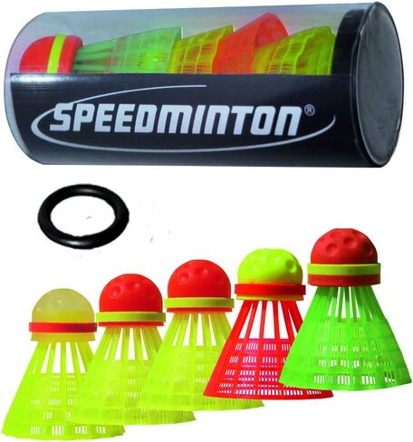 Speedminton S600 Set - Original Speed ​​Badminton/Crossminton Starter Set Including 2 Rackets, 3 Speeder, Speedlights, Bag in Saudi Arabia