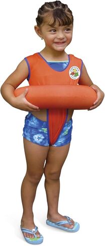 Poolmaster Learn-to-Swim Vest, Adjustable Tube Floatation Swim Trainer and Swim Aid for Kids Ages 3 to 6 Years, Blue in Saudi Arabia