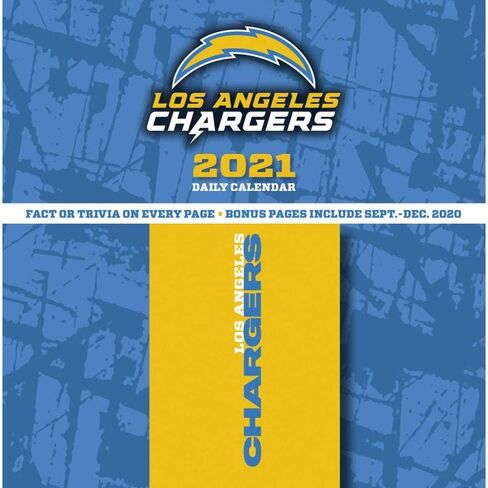 Los Angeles Chargers 2021 Box Calendar in Saudi Arabia