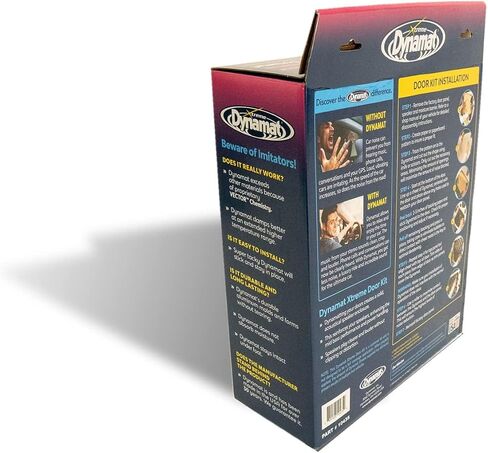 Dynamat 12" x 36" x 0.067" Thick Self-Adhesive Sound Deadener with Xtreme Door Kit in Saudi Arabia