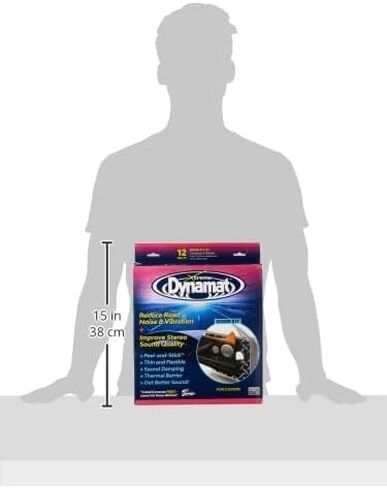 Dynamat 12" x 36" x 0.067" Thick Self-Adhesive Sound Deadener with Xtreme Door Kit in Saudi Arabia