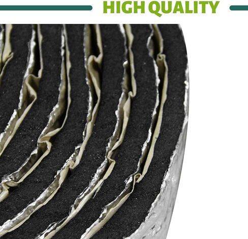 HOMCHEK 10mm 21.53sqft 40inch x 80inch Automotive Heat Shield Mat Sound Deadener Mat Noise & Dampening Heat Insulation Mat Application for Car Hood Dynamat Ceiling Door in Kuwait