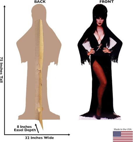 Cardboard People Elvira Life Size Cardboard Cutout Standup in Saudi Arabia