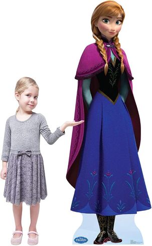 Cardboard People Elsa & Anna بالحجم الطبيعي قطع من الورق المقوى - ديزني فروزن (فيلم 2013) in Saudi Arabia