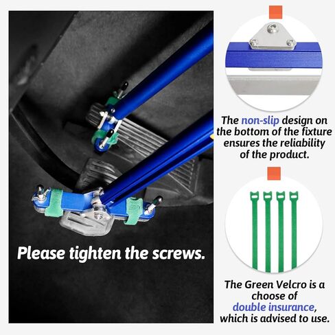 Handicap Driving Hand Controls,Car Hand Controls for Disabled Drivers,Car Pedal Assist Controls,Left or Right Hand Both Available,Length Adjustable,Double Insurance in Kuwait