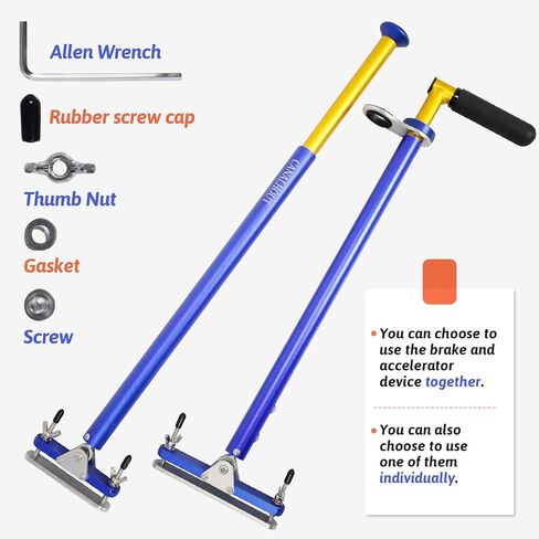 Handicap Driving Hand Controls,Car Hand Controls for Disabled Drivers,Car Pedal Assist Controls,Left or Right Hand Both Available,Length Adjustable,Double Insurance in Kuwait