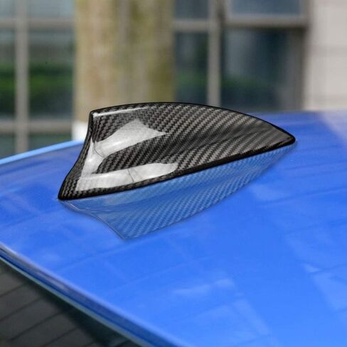 ملصق قاعدة هوائي لإشارة الراديو من ألياف الكربون لسيارة BMW F22 F87 M2 F30 F35 F80 M3 G20 F32 F36 F82 M4 G30 G38 F90 M5 G11 G12 (أسود) in Saudi Arabia