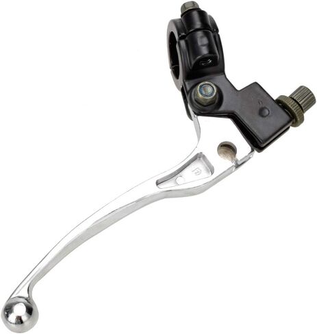 HIAORS 7/8 بوصة المقود الأيسر ورافعة القابض وكابل القابض مع أداة ضبط لـ 50cc 70cc 90cc 110 cc 125cc SSR Apollo Chinese Dirt Bikes Pit Bike فضية in Saudi Arabia