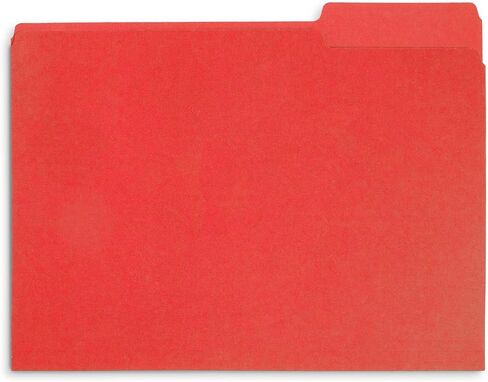 Blue Summit Supplies 200 Manila File Folders, Letter Size, 1/3 Cut Tab, Letter Size, Manila, Great for Organizing and Easy File Storage, 200 Per Box in Saudi Arabia