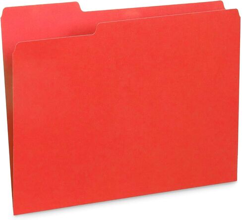 Blue Summit Supplies 200 Manila File Folders, Letter Size, 1/3 Cut Tab, Letter Size, Manila, Great for Organizing and Easy File Storage, 200 Per Box in Saudi Arabia
