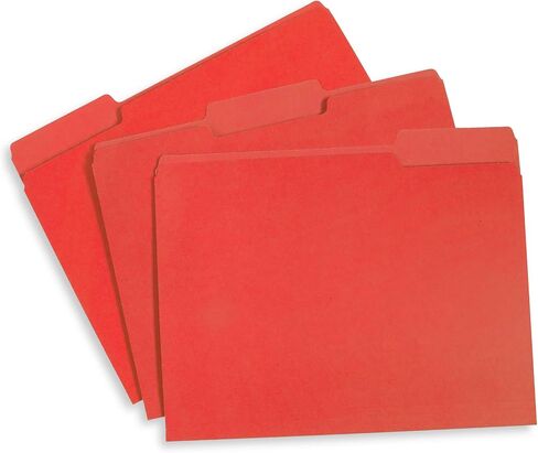 Blue Summit Supplies 200 Manila File Folders, Letter Size, 1/3 Cut Tab, Letter Size, Manila, Great for Organizing and Easy File Storage, 200 Per Box in Saudi Arabia