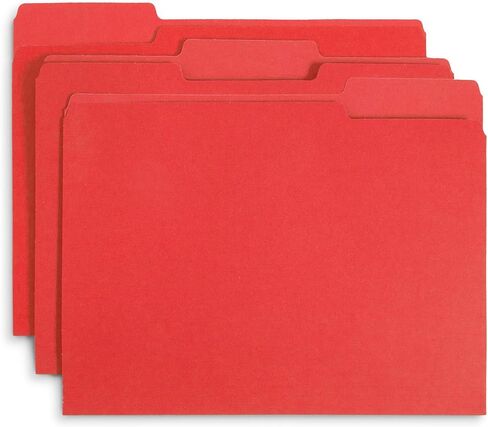 Blue Summit Supplies 200 Manila File Folders, Letter Size, 1/3 Cut Tab, Letter Size, Manila, Great for Organizing and Easy File Storage, 200 Per Box in Saudi Arabia