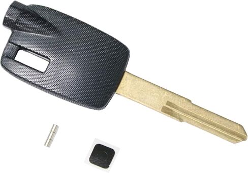 دراجة نارية فارغة غير مقطوعة مفتاح دراجة نارية مكررة استبدال مفتاح متوافق مع سوزوكي جميع السنوات AN200 AN250 AN400 AN650 Burgman AN125 250 400 (أسود) in Kuwait