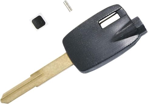 دراجة نارية فارغة غير مقطوعة مفتاح دراجة نارية مكررة استبدال مفتاح متوافق مع سوزوكي جميع السنوات AN200 AN250 AN400 AN650 Burgman AN125 250 400 (أسود) in Kuwait