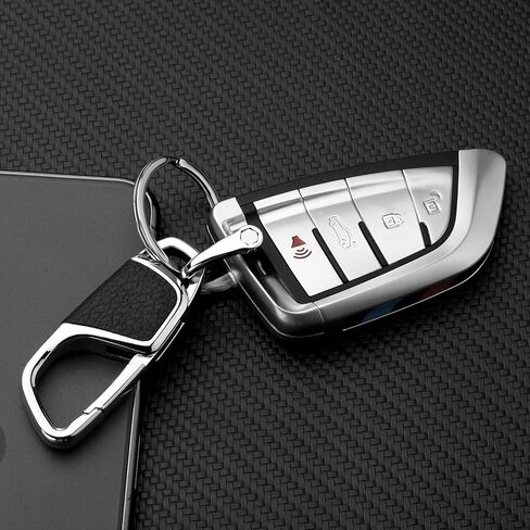 Car Keychain Replacement for Mercedes Benz Keyring, Car Fob Key Keychain Holder and Anti-Lost D-Ring for Men Women in Kuwait