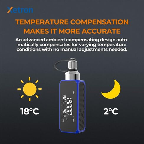 مقاييس التدفئة والتهوية وتكييف الهواء (HVAC) الثورية من Xetron R410a، جهاز تشخيص رقمي متعدد R134a R12 R404a وما إلى ذلك، ما يصل إلى 141+ مبردات، ترقية عن بعد عبر OTA، 1/4 بوصة SAE ثنائي الاتجاه in Saudi Arabia