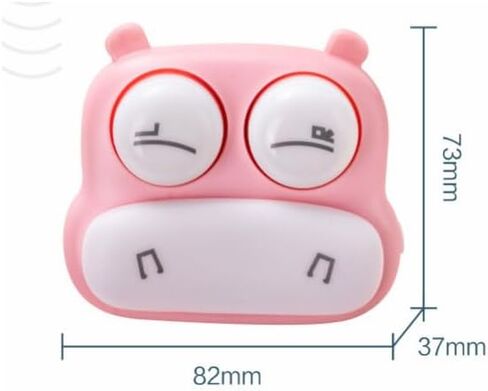 Ultrasonic Contact Lens Cleaner Intelligent Cleaning Machine Cute Portable Soft Contact Lenses Cleaner Pink in Saudi Arabia