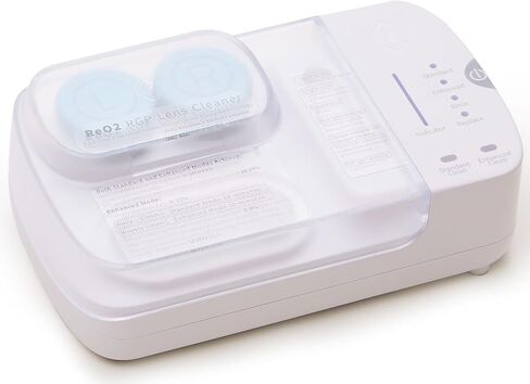 3N ReO2 RGP Lens Cleaner (White), Fit Rigid Gas Permeable (RGP) and Orthokeratology Lenses - Remove Protein Deposits in Saudi Arabia