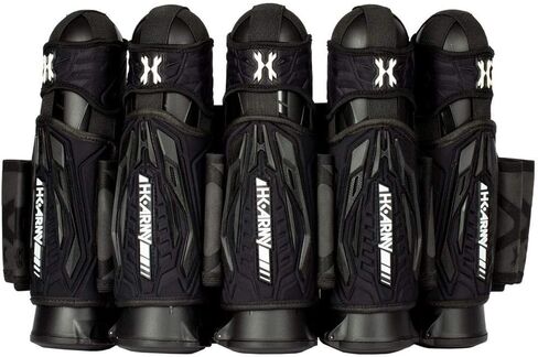 HK Army Zero G 2.0 Paintball Harness 5+4 Pod Pack - أسود/أسود in Saudi Arabia