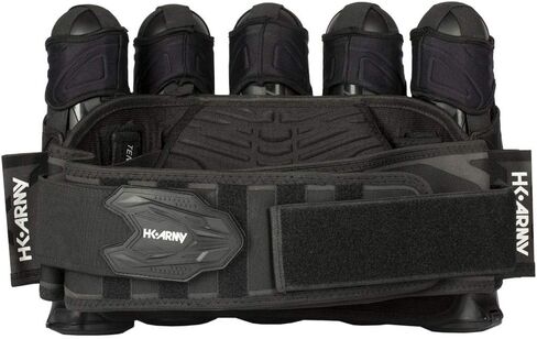 HK Army Zero G 2.0 Paintball Harness 5+4 Pod Pack - أسود/أسود in Saudi Arabia