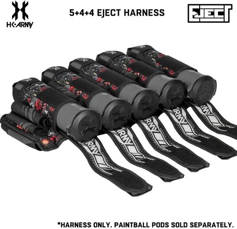 HK Army 5+4 Eject Paintball Harness Pod Pack - Tropical Skull in Saudi Arabia