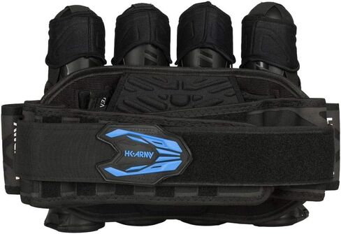 HK Army Zero G 2.0 Paintball Harness 4+3 Pod Pack - Black/Blue in Saudi Arabia