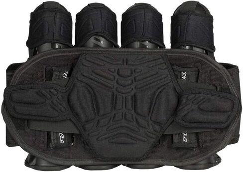 HK Army Zero G 2.0 Paintball Harness 4+3 Pod Pack - Black/Blue in Saudi Arabia
