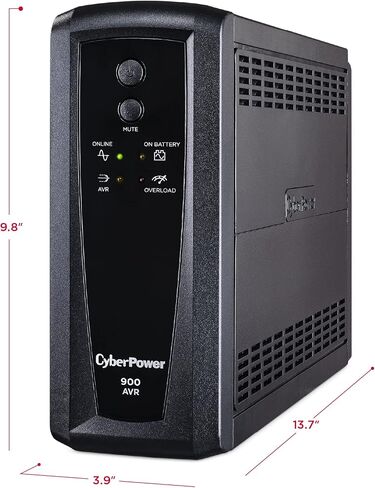 CyberPower CP685AVRG AVR UPS System, 685VA/390W, 8 Outlets, Compact in Saudi Arabia