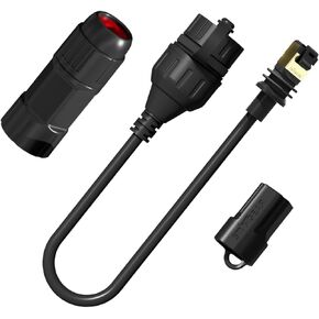 Starlink Ethernet Adapter Gen 3/Starlink Mini, Starlink Cable SPX to RJ45 Adapter for Starlink Standard V3/Mini Dish and Router Black (2PCS)
