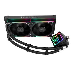 Thermalright Frozen Infinity 360 BLACK CPU Water Cooler, with Triple 124mm Infinity Mirror PWM Fans,for Intel 1150/1151/1200/2011/ 1700/1851&AMD/AM4/AM5,360 Size Infinity Mirror Water Cooling Radiator