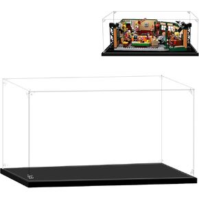 LILIKAKA Acrylic Display Case for Lego 10292 Friends Apartments or 42141 McLaren F1 or 42171 Mercedes-AMG F1 W14 E Performance, 27.5x13.8x5.9inches (70x35x15cm), Dustproof Protection Clear Showcase