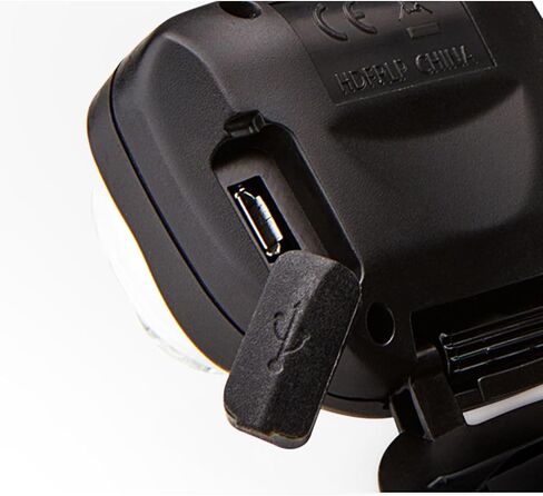 مصباح أمامي LED قابل لإعادة الشحن من إنرجايزر Pro400، مقاوم للماء IPX4، مصباح LED ساطع عالي الطاقة، أوضاع إضاءة متعددة، أفضل مصباح أمامي للتخييم، الجري، في الهواء الطلق، ضوء الطوارئ، يتضمن USB in Saudi Arabia
