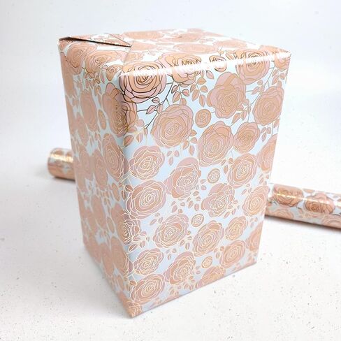 LDGOOAEL Mini Short Small Wrapping Paper Roll (17" X 120") - Purple Star Galaxy with gold Foil for Holiday, Mothers Day, Birthday, Wedding, Baby Shower in Kuwait