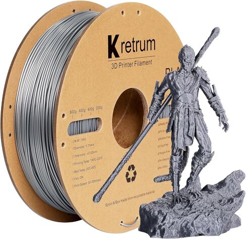 خيوط PLA 1.75 مم خيوط طابعة ثلاثية الأبعاد من الورق المقوى عبوات 1 كجم متوافقة على نطاق واسع مع معظم طابعات FDM ثلاثية الأبعاد تناسب ELEGOO Anycubic FlashForge Creality Bambu Prusa إلخ. الأخضر الصنوبر in Kuwait