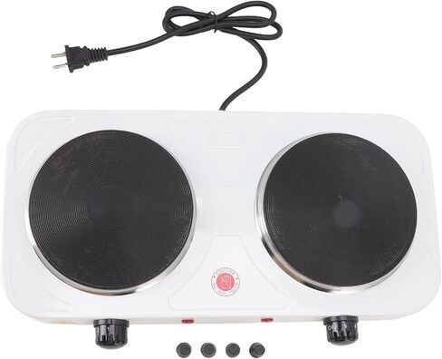 Single Tube Electric Stove With Variable Tempertature Control,Stainless Steel Portable Single Coil Electric Cooktop With Overheat protection suitable for cooking, boiling water,1000 Watts,110V in Saudi Arabia