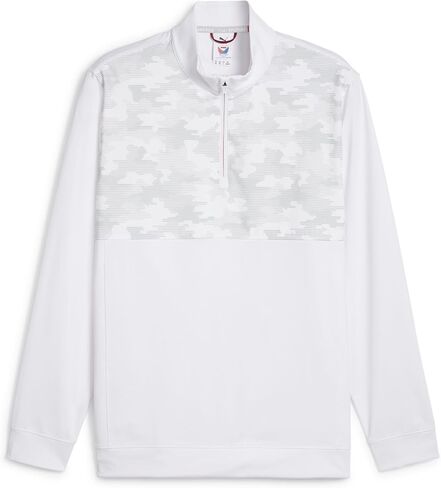 PUMA GOLF Men's Volition Camo Cover 1/4 Zip in Saudi Arabia