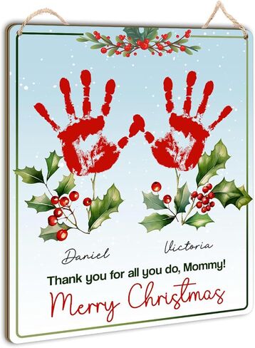 Red This is to Remind You My Hands Little Hanging Sign Christmas 2024, Handprint Craft for Kids, DIY Create Handprints,School, Preschool, Christian Gift, Kids Baby Toddlers, Memory Keepsake 6.4x8'' in Saudi Arabia