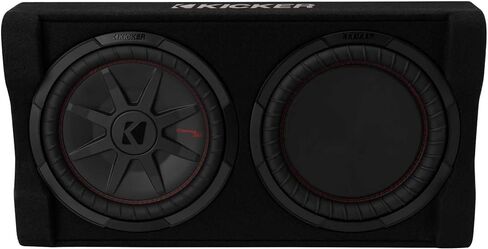 KICKER 51PTRTP12 - TRTP 12 بوصة 500 وات مضخم صوت محمل بالطاقة | 500 وات أمبير مدمج، صوت عميق للسيارة من بصمة مدمجة، لا حاجة لمكبر صوت منفصل، ترقية نظام التوصيل in Kuwait